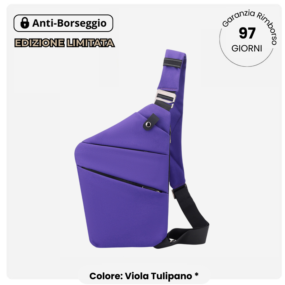 Tracolla unisex antifurto