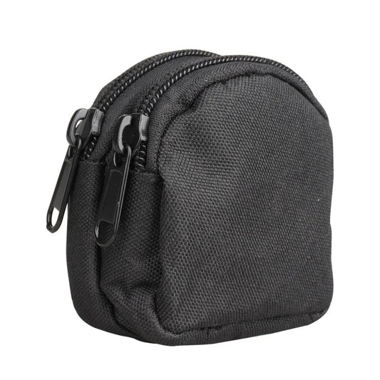 Portamonete Doppio Scompartimento in Nylon Rinforzato